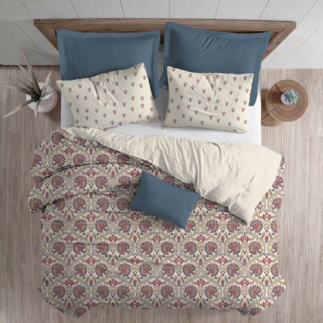 My Trident Earth Lover King Bedsheet – Sanganer