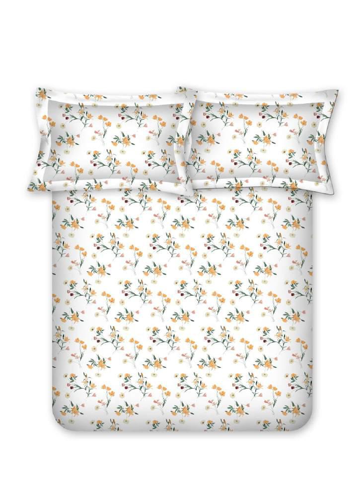 Bombay Dyeing Celsia Printed 100% Cotton Bedsheet | 8167