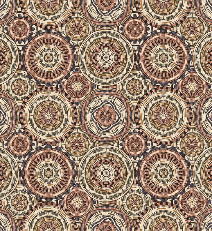 Trident Dusk & Dawn Queen Bedsheet – Blair Red