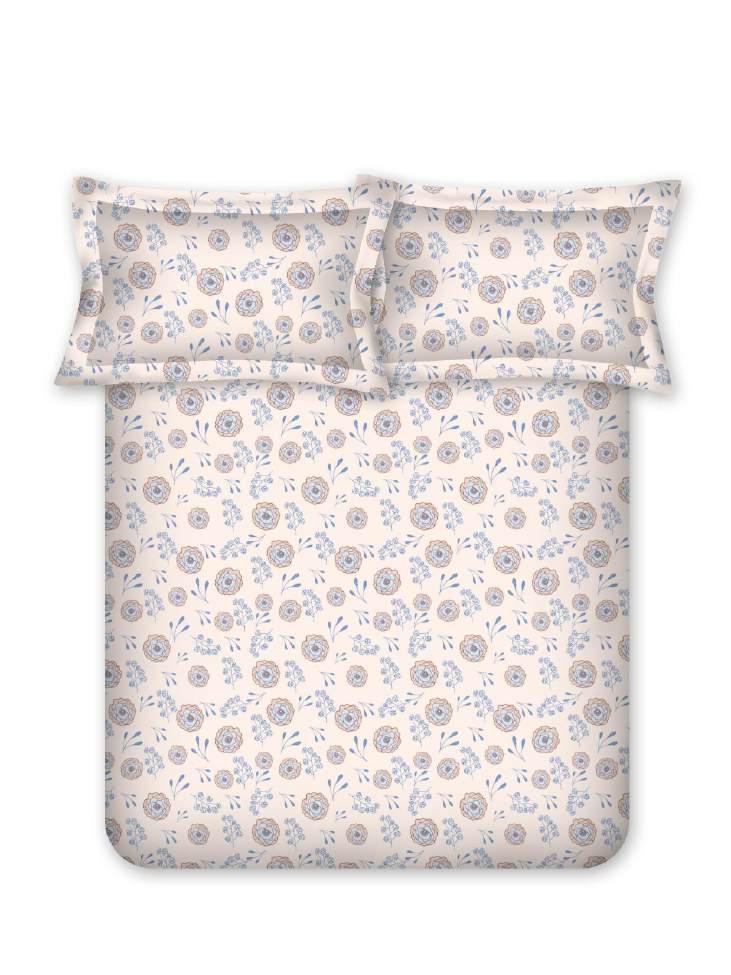 Bombay Dyeing Celsia Printed 100% Cotton Bedsheet | 8169