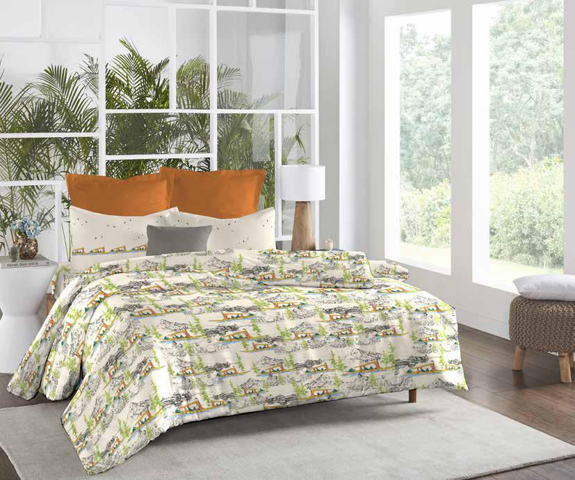 My Trident – Atulya Bharat King Bedsheet Collection - Kashmir ki kali