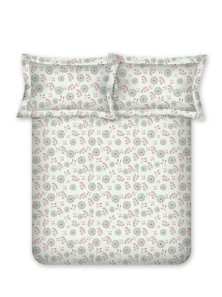 Bombay Dyeing Celsia Printed 100% Cotton Bedsheet | 8169