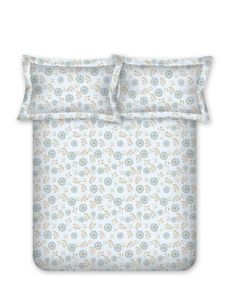 Bombay Dyeing Celsia Printed 100% Cotton Bedsheet | 8169