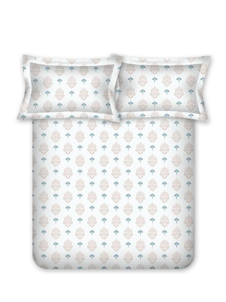 Bombay Dyeing Celsia Printed 100% Cotton Bedsheet | 8176