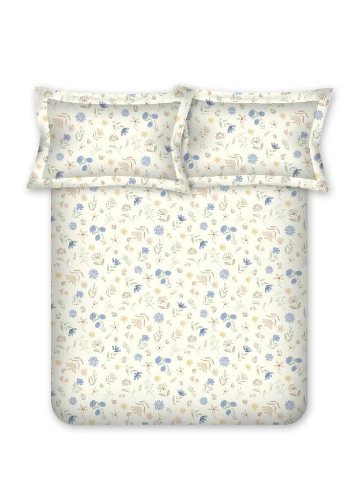 Bombay Dyeing Celsia Printed 100% Cotton Bedsheet | 8179