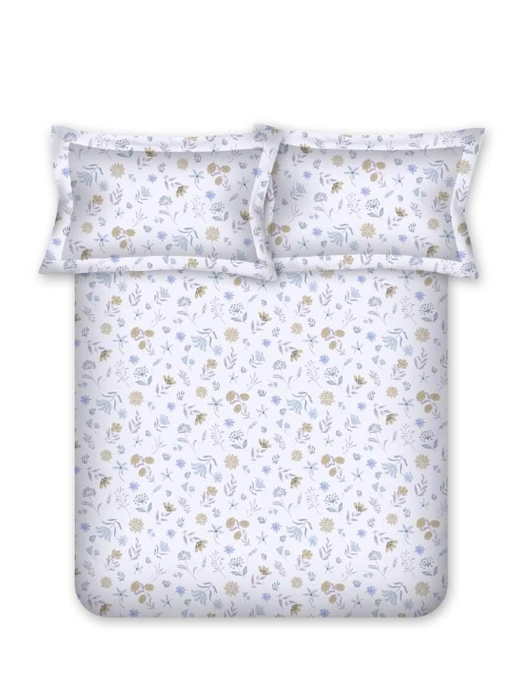 Bombay Dyeing Celsia Printed 100% Cotton Bedsheet | 8179