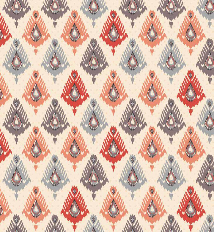 Trident Dusk & Dawn Queen Bedsheet –  Bacon Red