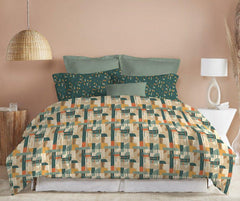 myTrident  Dusk & Dawn Queen Bedsheet – Brooke Blue
