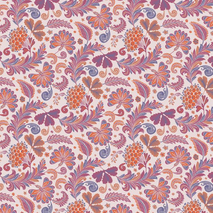 Trident Dusk & Dawn Queen Bedsheet – Carnival Magenta