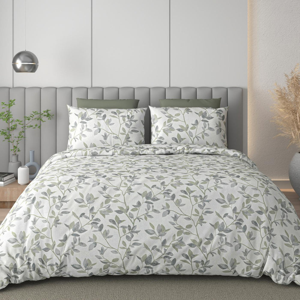Luxe Loom King-Size Bedsheet  100% Cotton | 210 TC Sateen | Smooth & Silky Feel | Gray