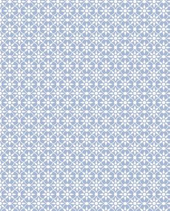 Trident Dusk & Dawn Queen Bedsheet – Gulmohar Blue