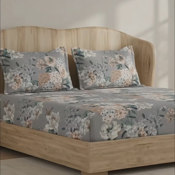 Fabella King Size Bedsheets – Ultra Soft, Cotton Like Comfort