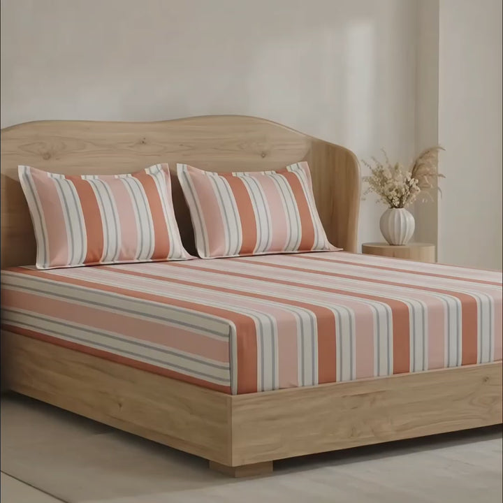 Fabella King Size Bedsheets – Ultra Soft, Cotton Like Comfort
