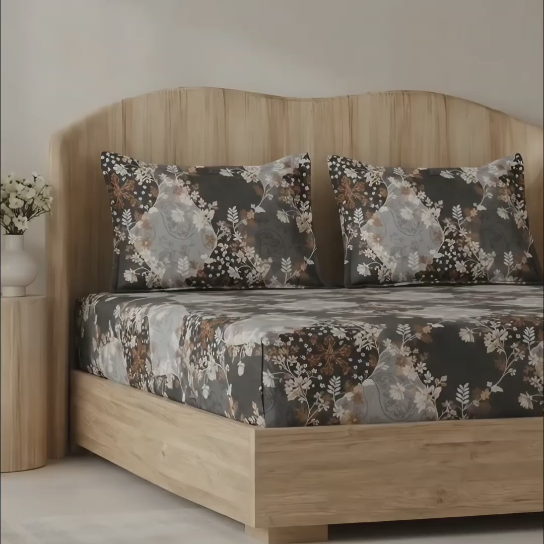 Fabella King Size Bedsheets – Ultra Soft, Cotton Like Comfort