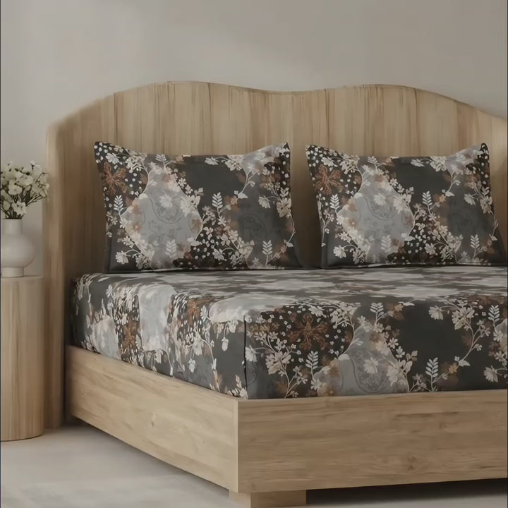 Fabella King Size Bedsheets – Ultra Soft, Cotton Like Comfort