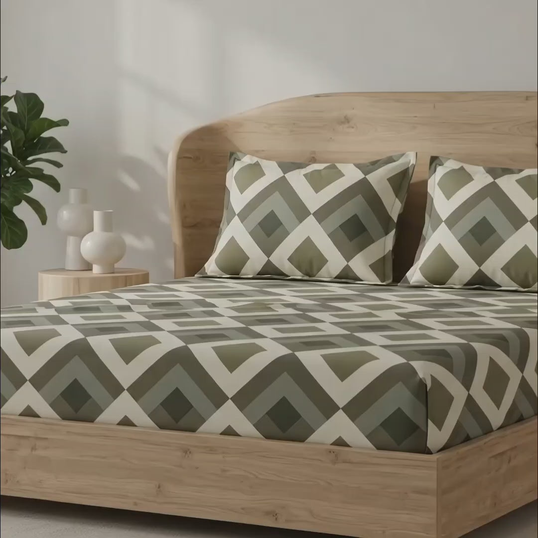 Fabella King Size Bedsheets – Ultra Soft, Cotton Like Comfort