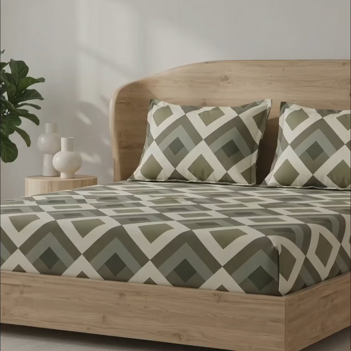 Fabella King Size Bedsheets – Ultra Soft, Cotton Like Comfort