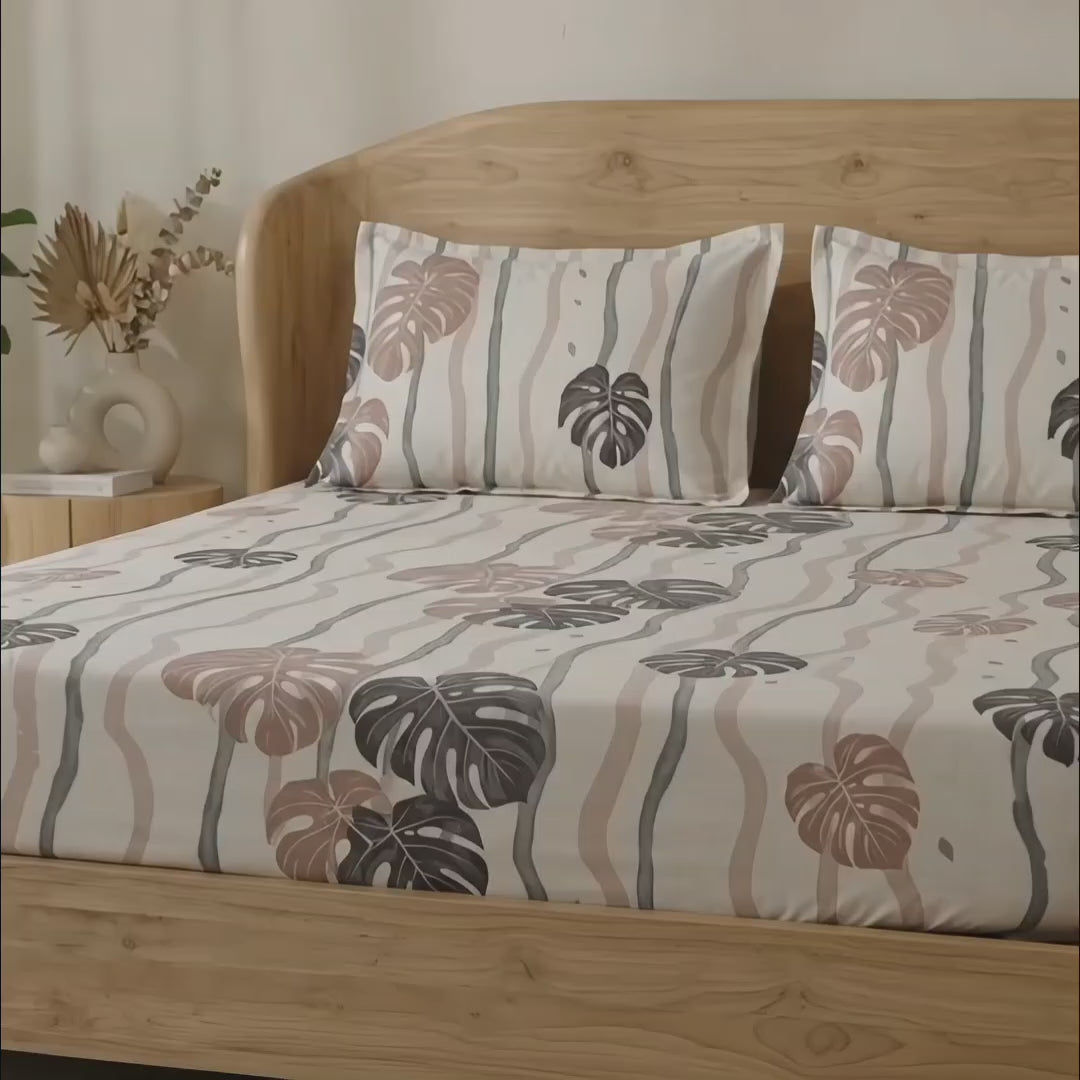 Fabella King Size Bedsheets – Ultra Soft, Cotton Like Comfort