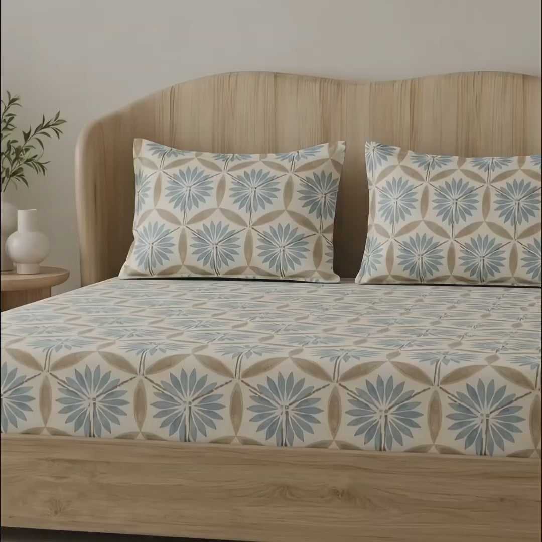 Fabella King Size Bedsheets – Ultra Soft, Cotton Like Comfort