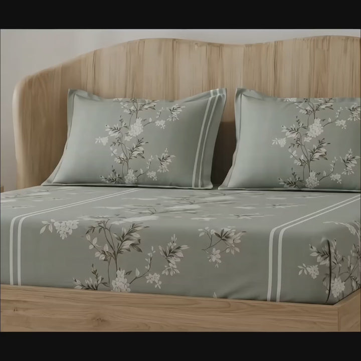 Fabella King Size Bedsheets – Ultra Soft, Cotton Like Comfort