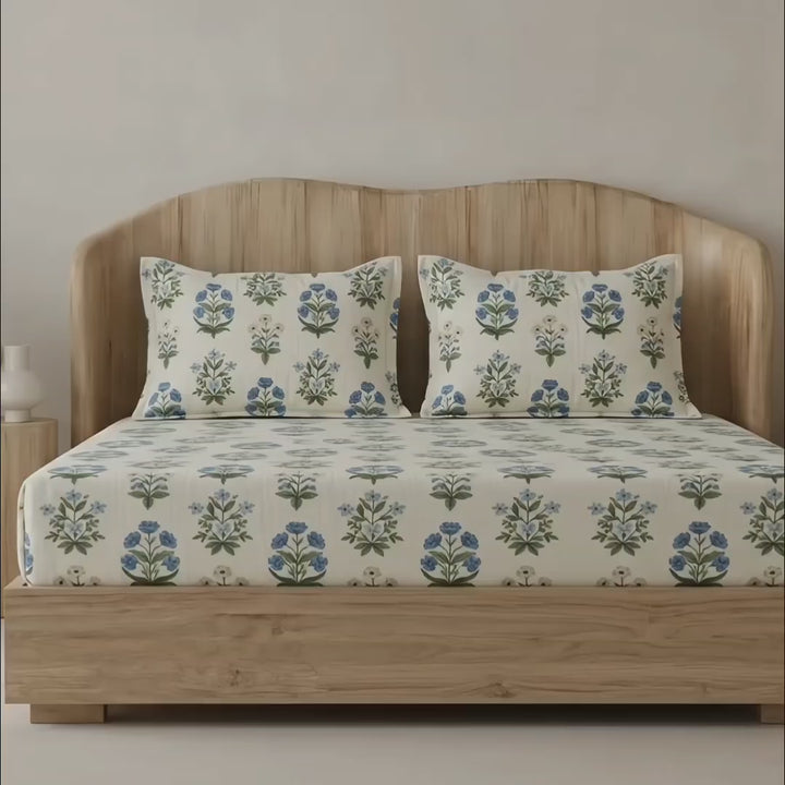 Fabella King Size Bedsheets – Ultra Soft, Cotton Like Comfort