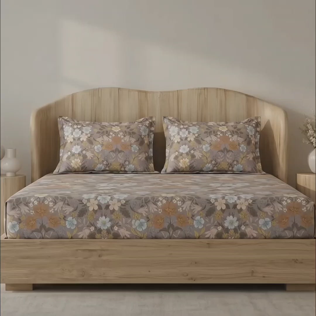 Fabella King Size Bedsheets – Ultra Soft, Cotton Like Comfort