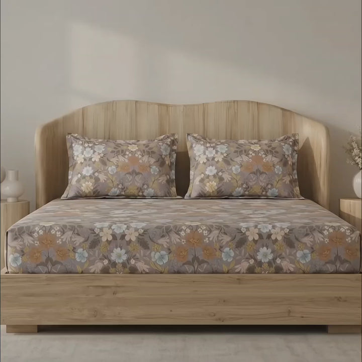 Fabella King Size Bedsheets – Ultra Soft, Cotton Like Comfort