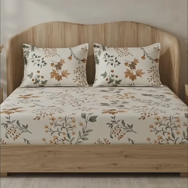Fabella King Size Bedsheets – Ultra Soft, Cotton Like Comfort