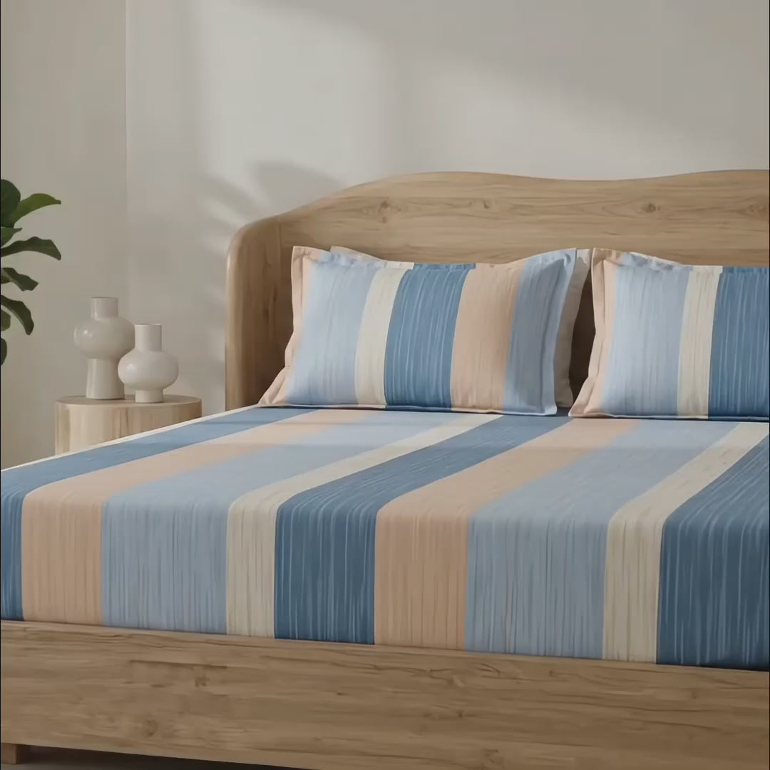 Fabella King Size Bedsheets – Ultra Soft, Cotton Like Comfort