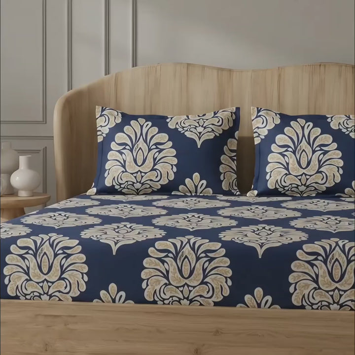 Fabella King Size Bedsheets – Ultra Soft, Cotton Like Comfort