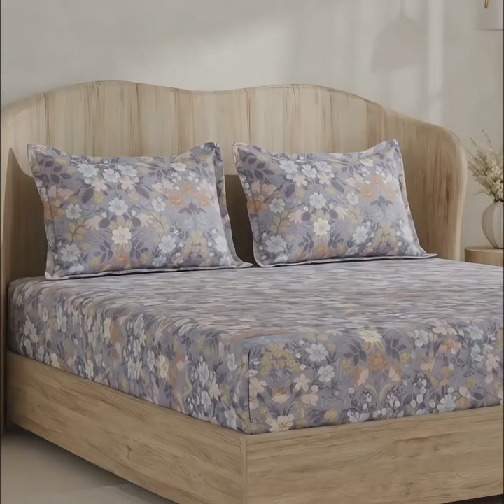 Fabella King Size Bedsheets – Ultra Soft, Cotton Like Comfort