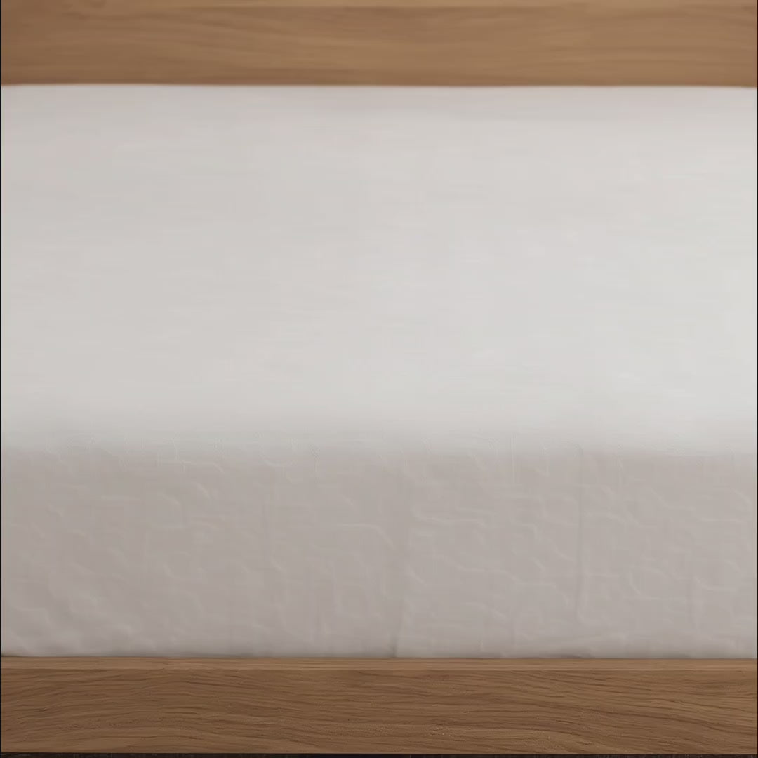 500 TC Cotton Bedsheets – Opulence Premium Collection | Viora | Silver