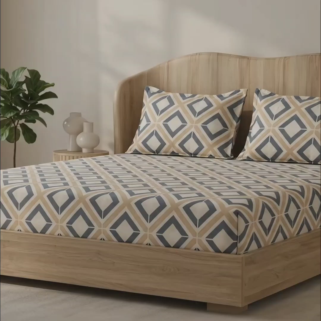 Fabella King Size Bedsheets – Ultra Soft, Cotton Like Comfort