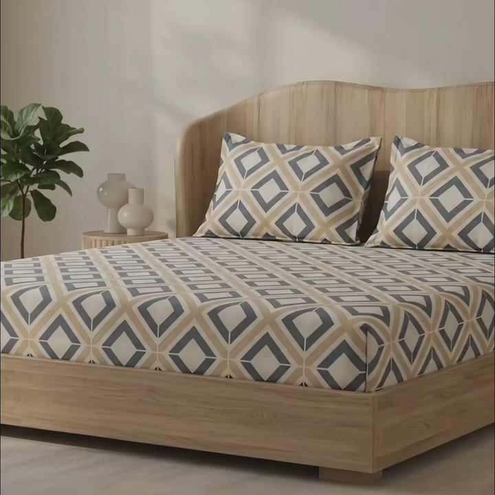 Fabella King Size Bedsheets – Ultra Soft, Cotton Like Comfort