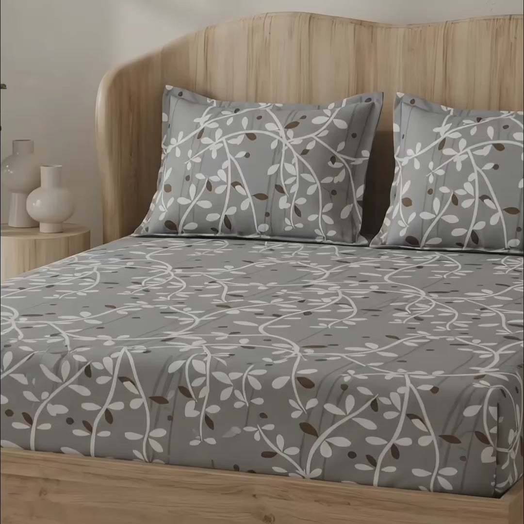 Fabella King Size Bedsheets – Ultra Soft, Cotton Like Comfort